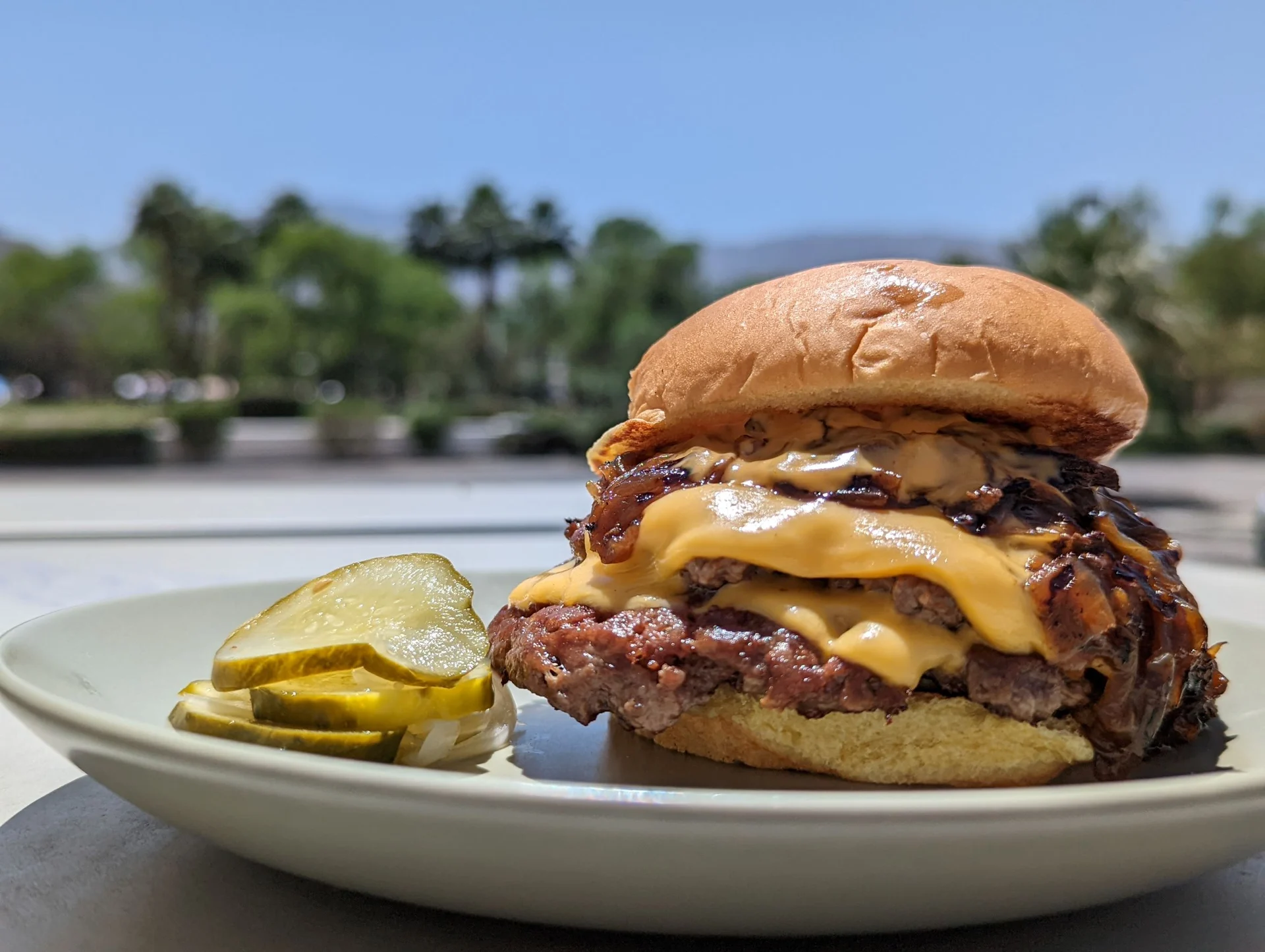 Beautiful Day signature dishes Double SmashburgerBreakfast BurritoBodega Sandwich